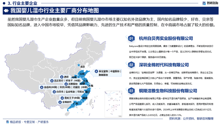 湿巾行业市场发展前景研究报告（2025版）j9九游会入口婴儿湿巾行业分析！中国婴儿(图3)